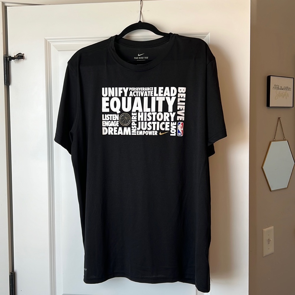 NBA Equality Dri-Fit shirt